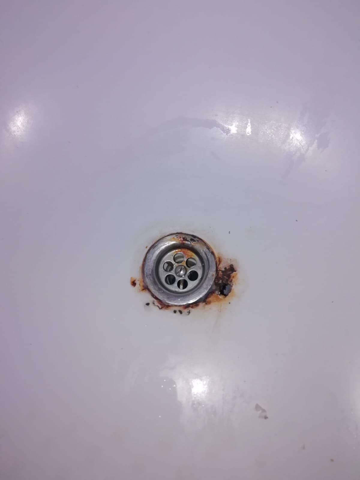 Reparar óxido bañera